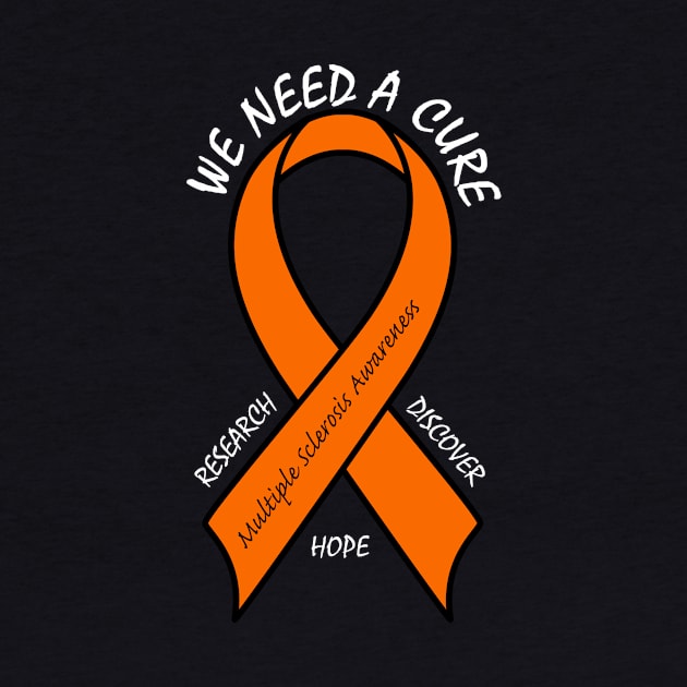 MS, Multiple Sclerosis: We Need A Cure! by PenguinCornerStore